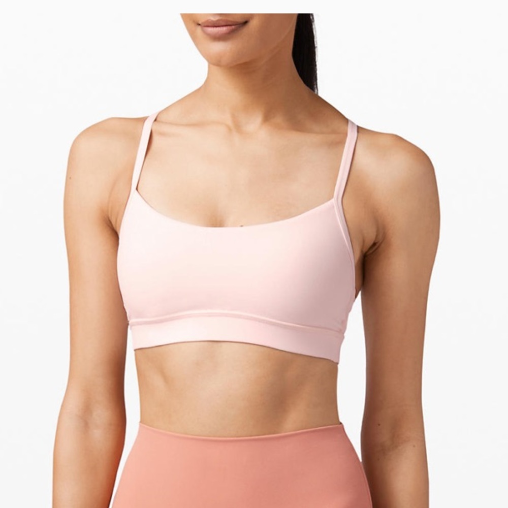 Lululemon Flow Y Bra Nulu Light Support Sports Bra